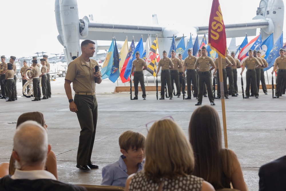 VMM 266 Change of Command Ceremony - 2023