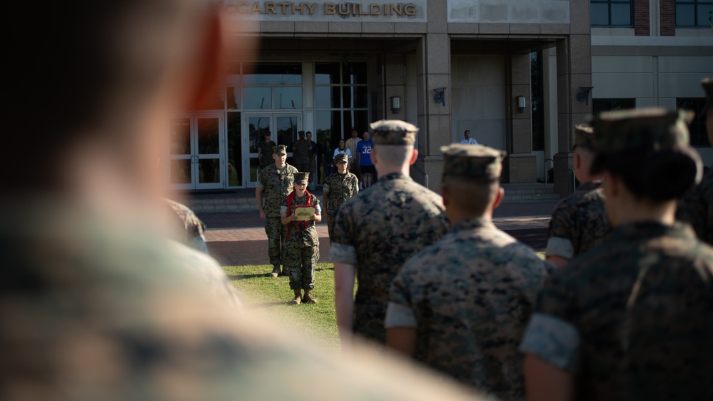 MARFORRES Flutist Promoted Ahead of Peers