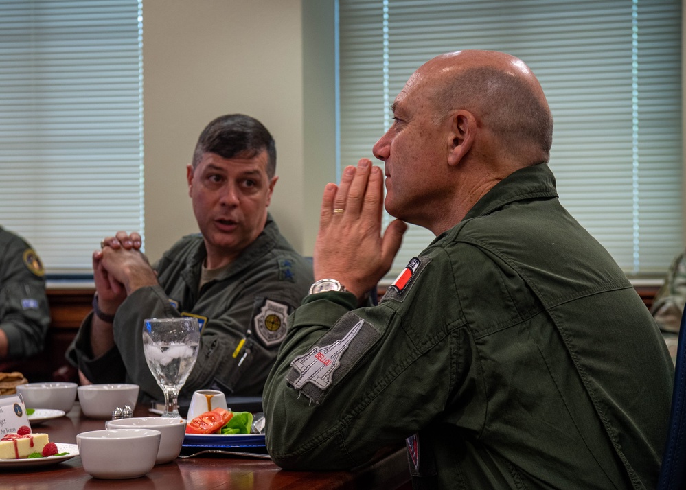 French Air and Space Force‘s Strategic Air Forces Command visits Eighth Air Force