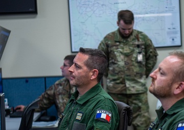 French Air and Space Force‘s Strategic Air Forces Command visits Eighth Air Force