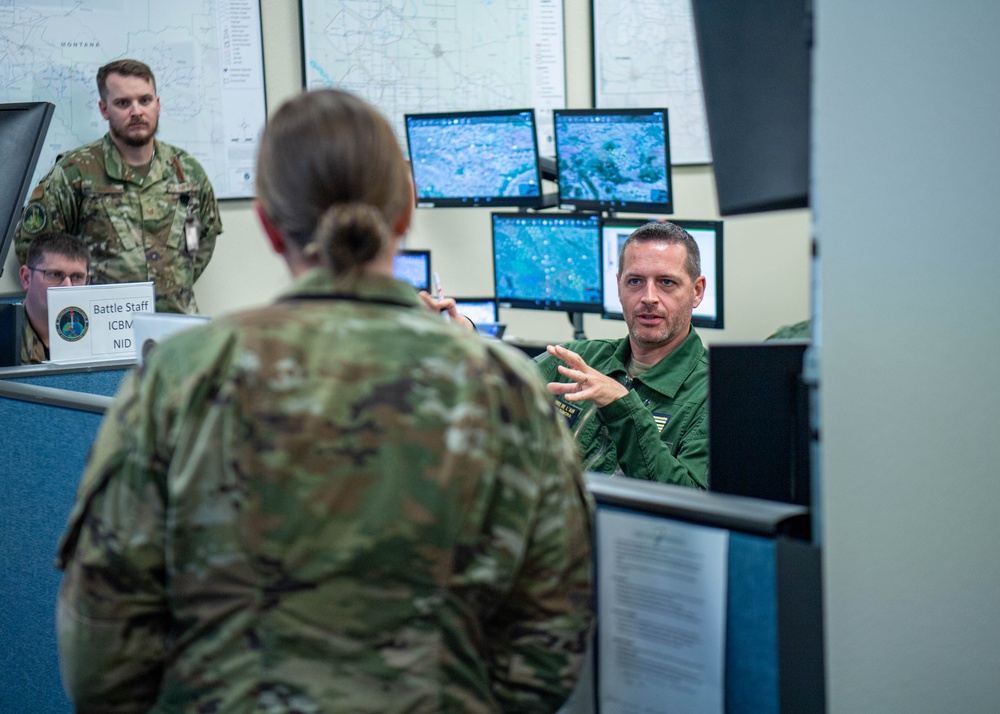 French Air and Space Force‘s Strategic Air Forces Command visits Eighth Air Force