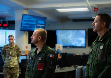French Air and Space Force‘s Strategic Air Forces Command visits Eighth Air Force