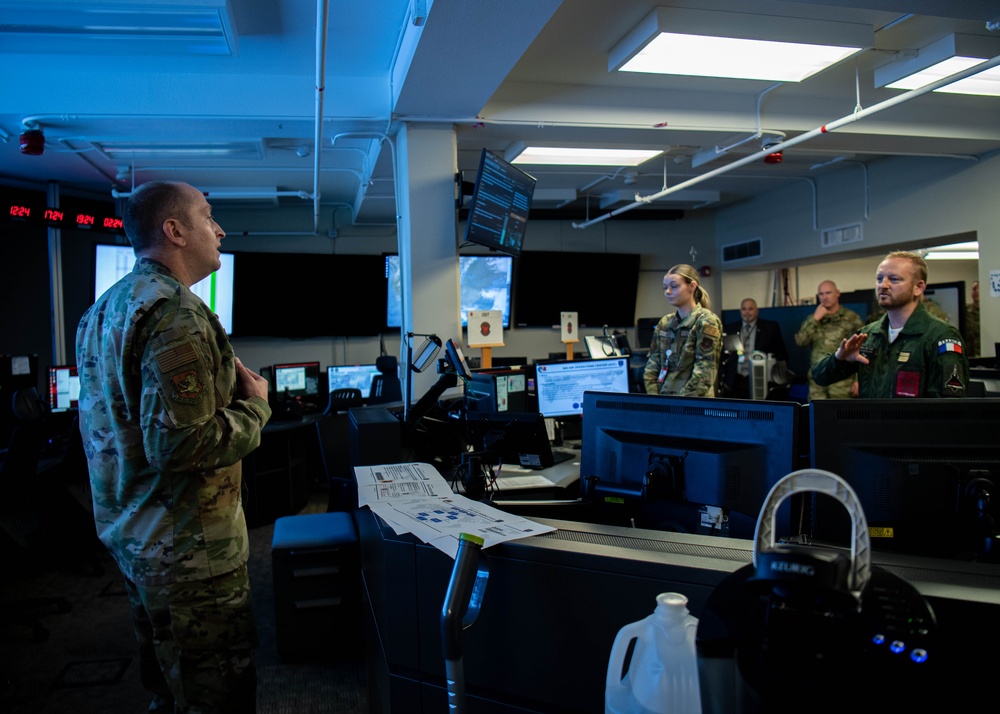 French Air and Space Force‘s Strategic Air Forces Command visits Eighth Air Force