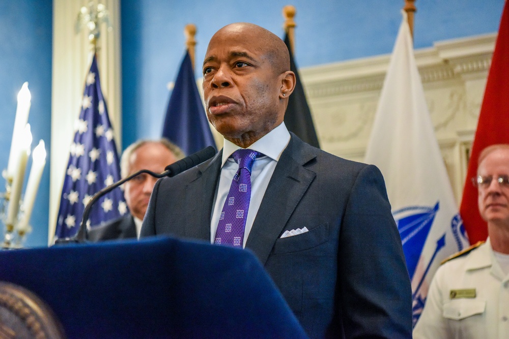 SECNAV Visits NYC FLEET WEEK 2023