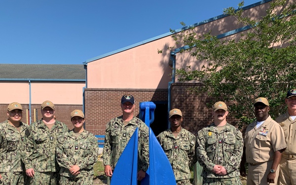PCU Marinette Sailors meet with First Coast High School NJROTC