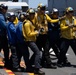 USS Bataan firefighting drill