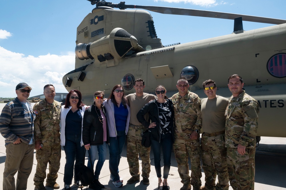 COARNG hosts tour for the Aurora Chamber Defense Council  representatives