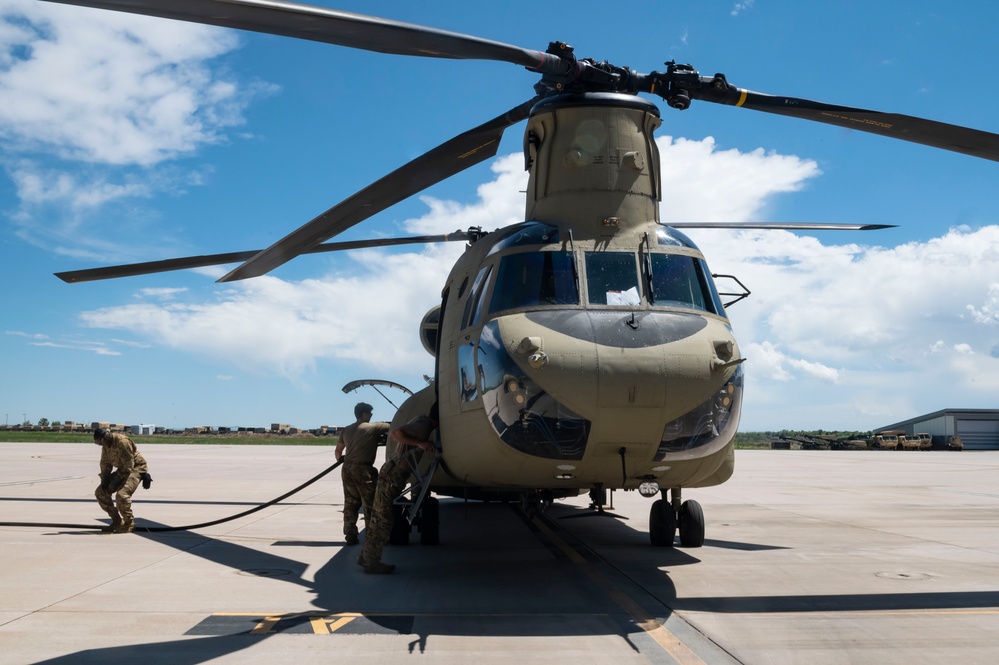 COARNG hosts tour for the Aurora Chamber Defense Council representatives