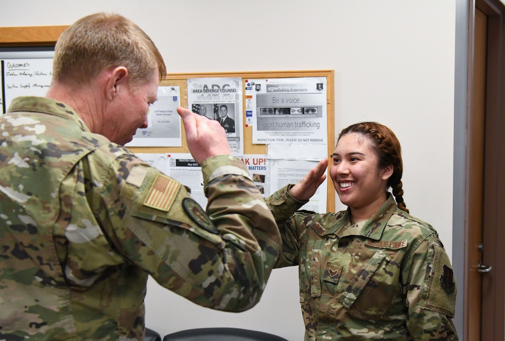 Air Combat Command command surgeon visits 319th Medical Group