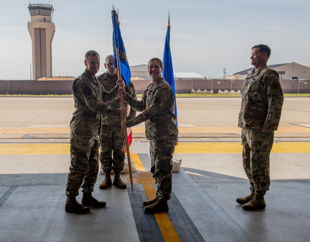 325th Operations Support Squadron Change of Command