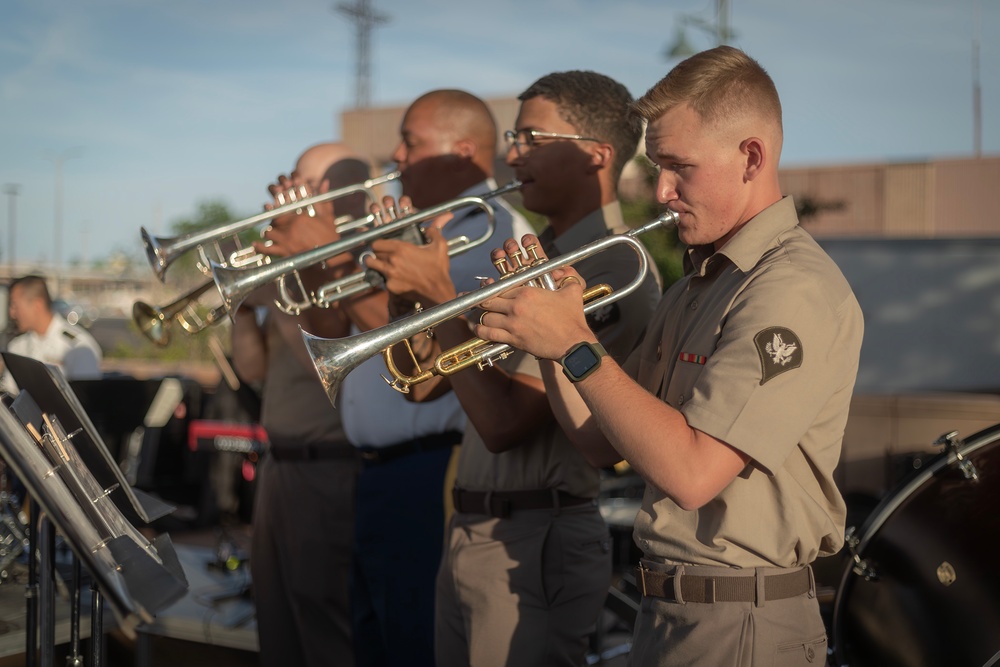 Road show: 1st AD Band concert keeps downtown Las Cruces (N.M.) moving