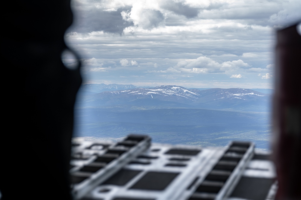 Kodiak Mace 23: Marine Aerial Refueler Transport Squadrons conduct simulated airdrop training