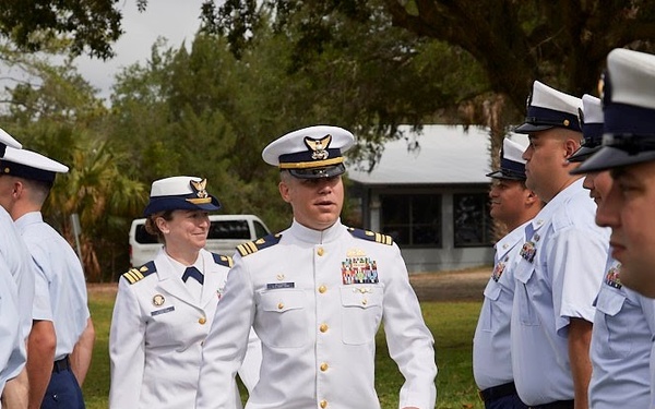 Maritime Safety and Security Team Kings Bay (91108) Change of Command ceremony Jun 01, 2023. St. Marys , Georgia 31558