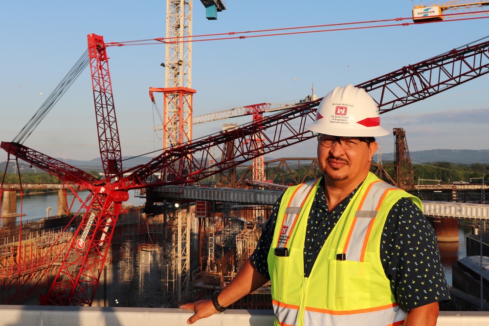 Wilkinson lauded as safety champion at Chickamauga Lock Replacement Project