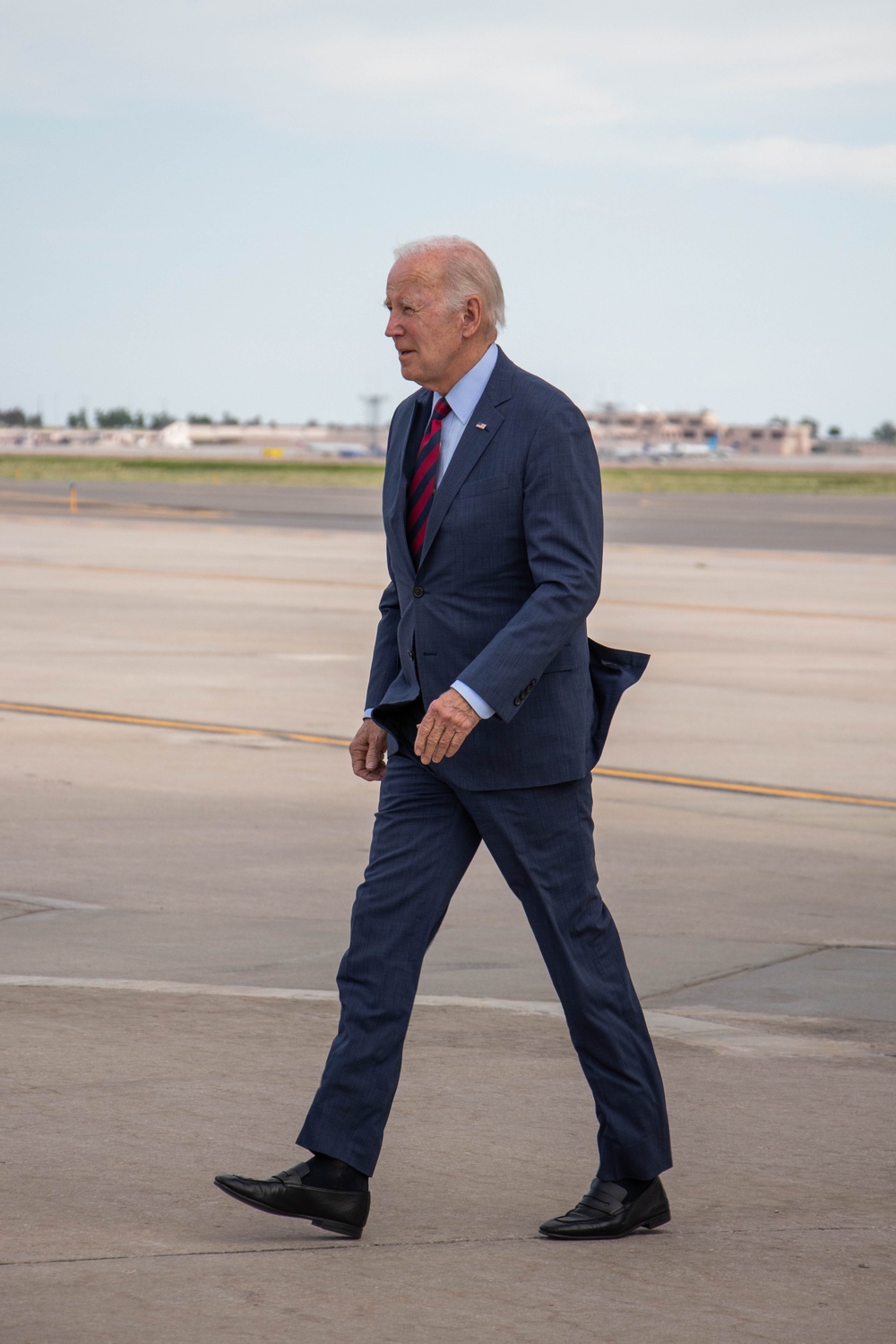 POTUS Arrival at Peterson Space Force Base