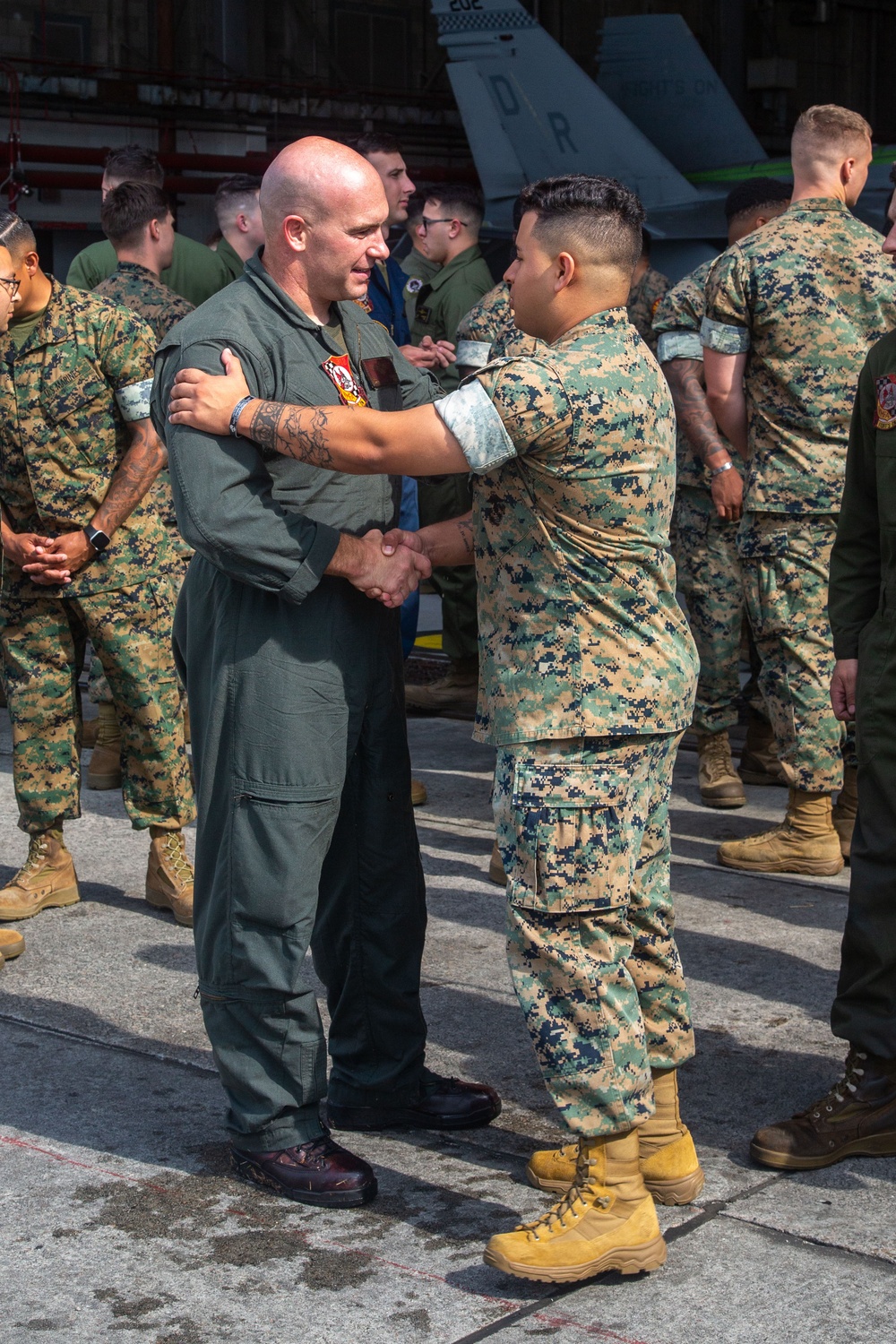 Lt. Col. Gard III's Final Flight with VMFA-312