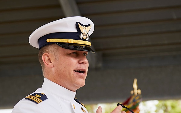 Maritime Safety and Security Team Kings Bay (91108) holds change of command ceremony
