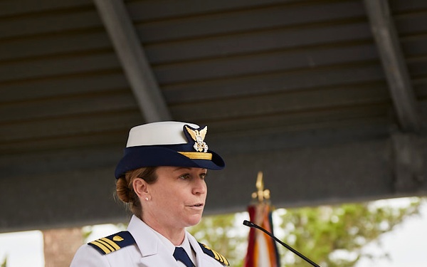 Maritime Safety and Security Team Kings Bay (91108) holds change of command ceremony