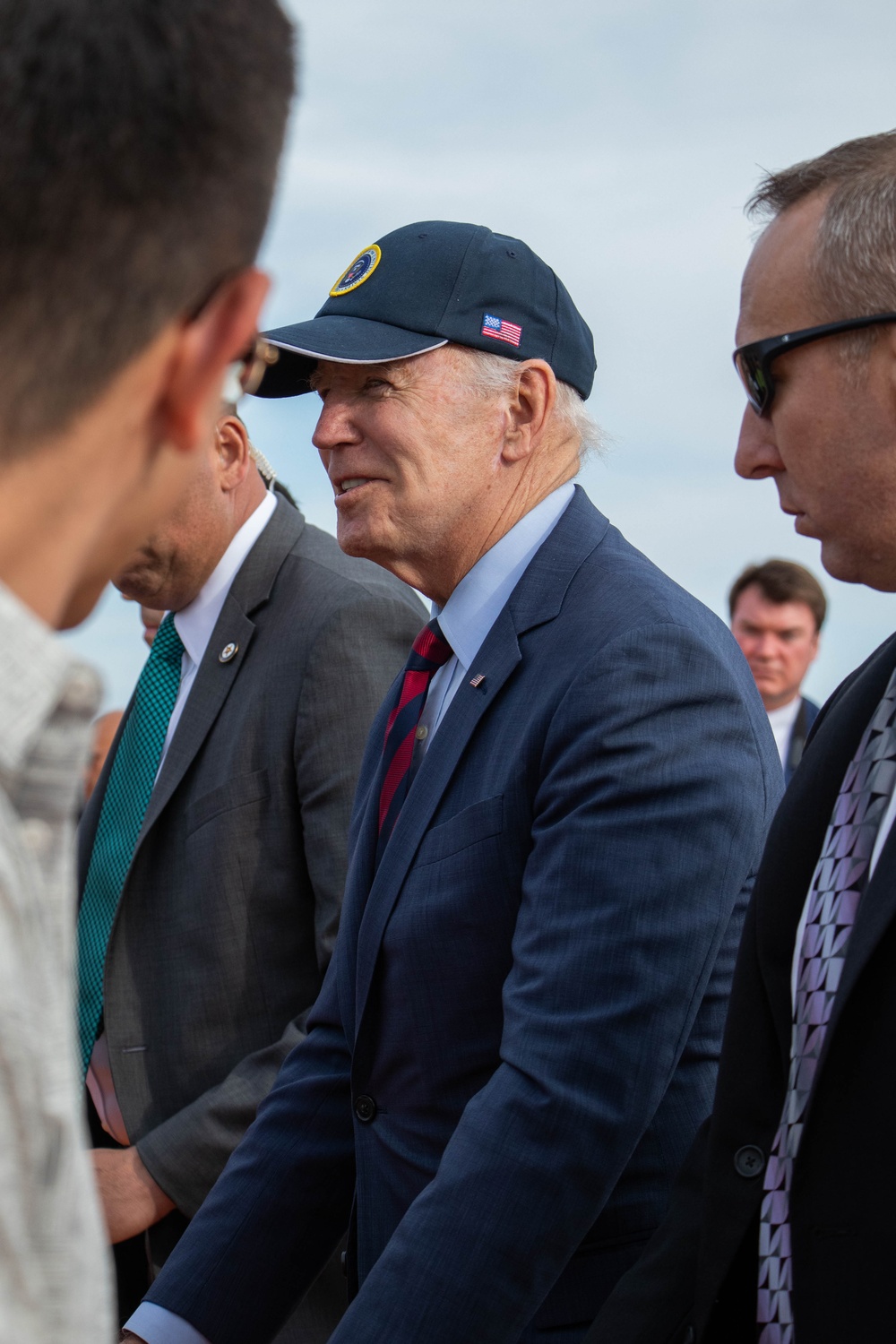 POTUS Arrival at Peterson Space Force Base