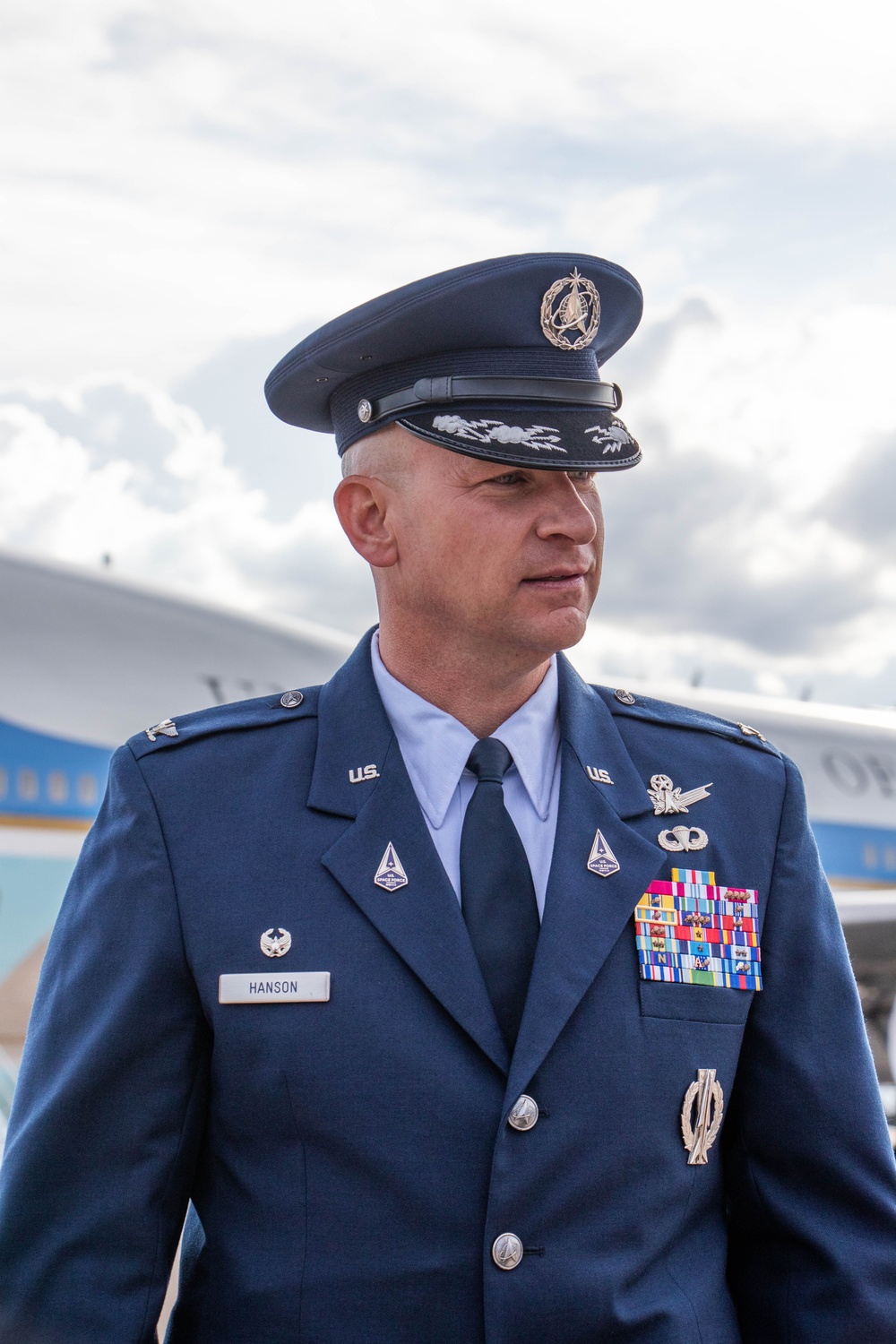 POTUS Arrival at Peterson Space Force Base