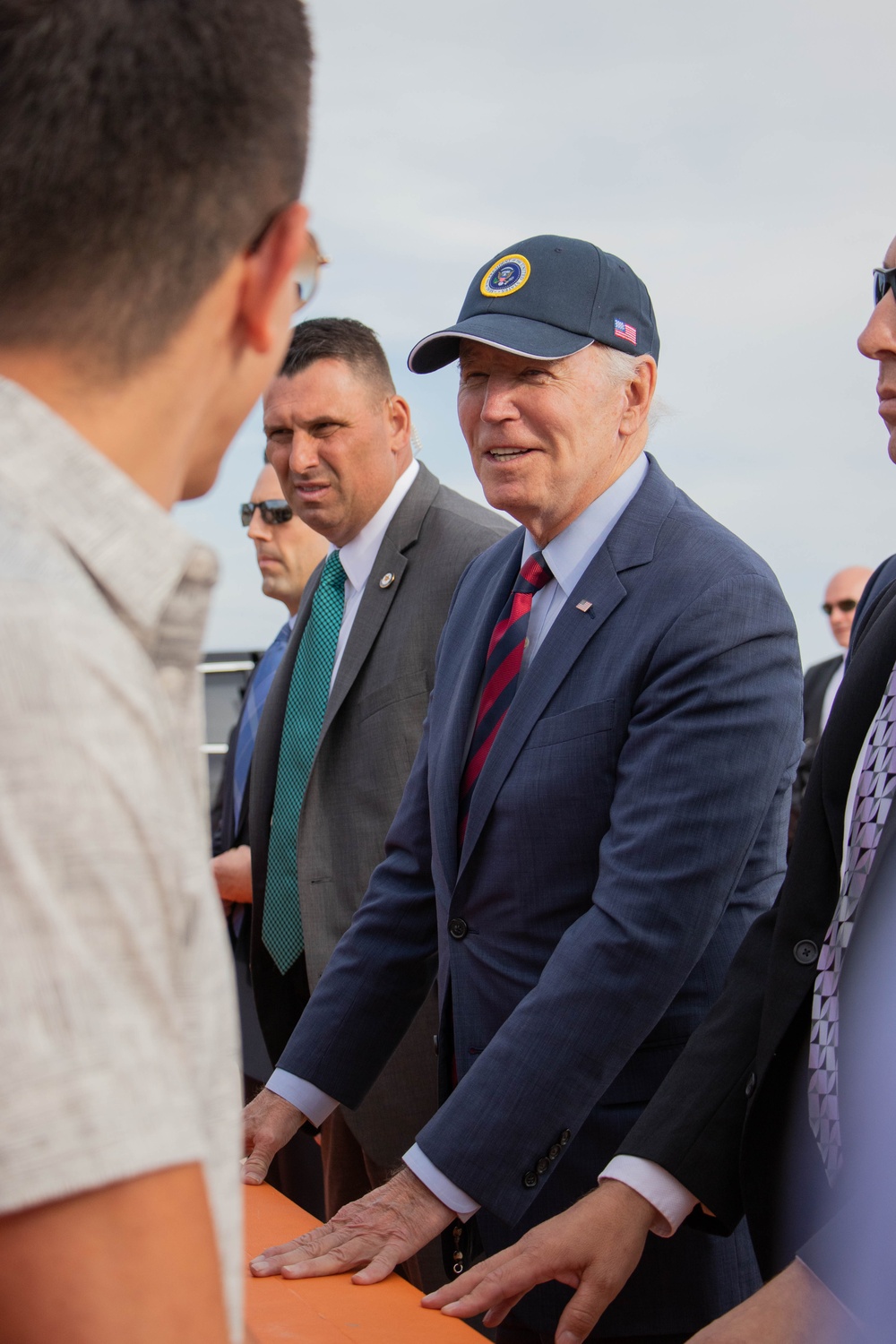 POTUS Arrival at Peterson Space Force Base