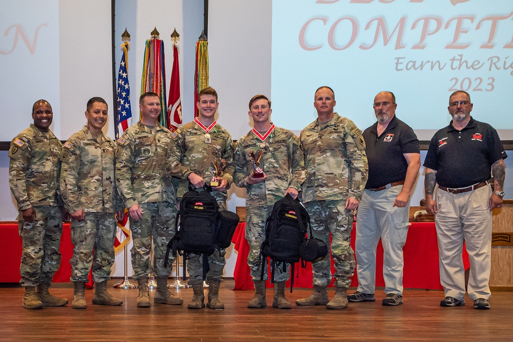 Cadets polish their military skills prior to graduation as top three finisher at Best Sapper Competition