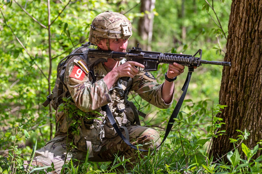 Cadets polish their military skills prior to graduation as top three finisher at Best Sapper Competition