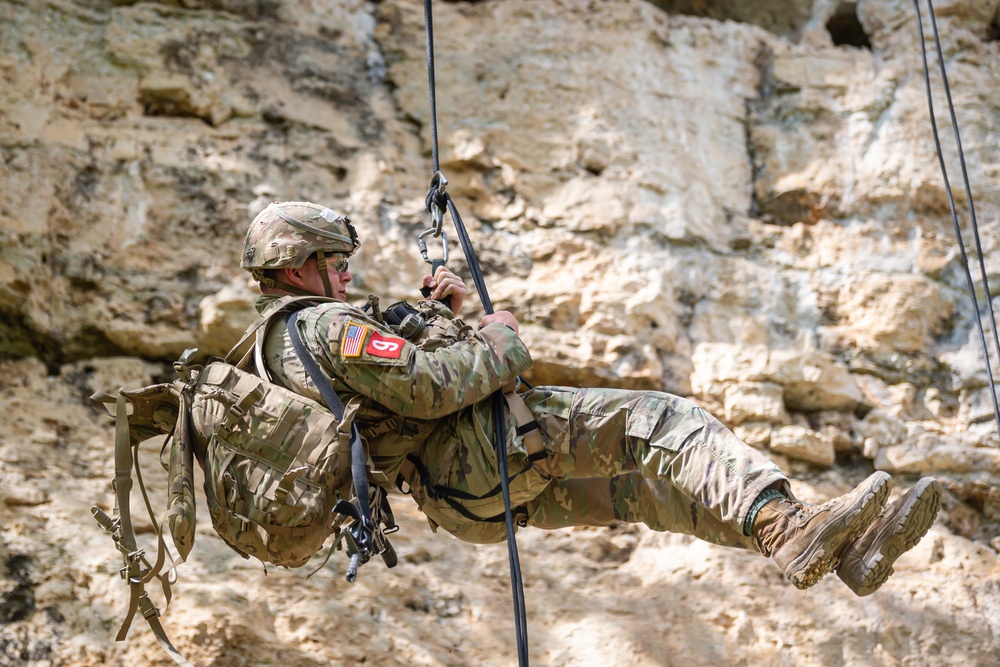 Cadets polish their military skills prior to graduation as top three finisher at Best Sapper Competition