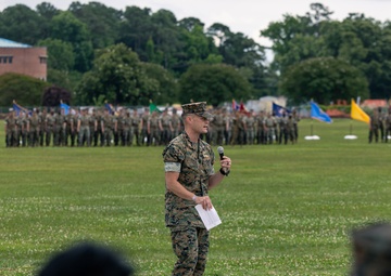 1/10 Change of Command Ceremony