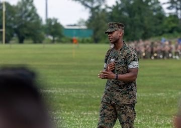 1/10 Change of Command Ceremony