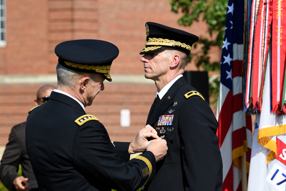 Change of Command Ceremony for the United States Army Military District of Washington and Joint Task Force National Capital Region