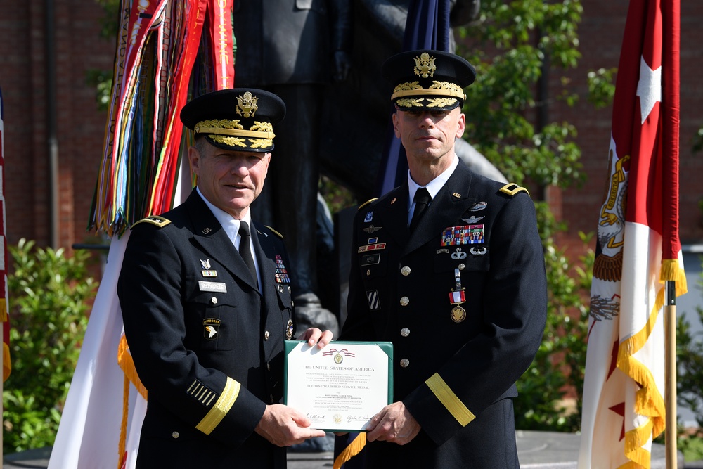 Change of Command Ceremony for the United States Army Military District of Washington and Joint Task Force National Capital Region