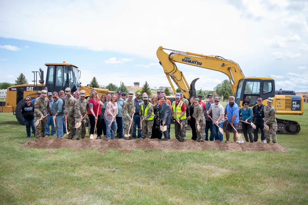 CG Groundbreaking Ceremony for Newest Barracks Project