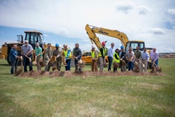 Camp Guernsey Celebrates Milestone with Successful Groundbreaking Ceremony for Newest Barracks Project