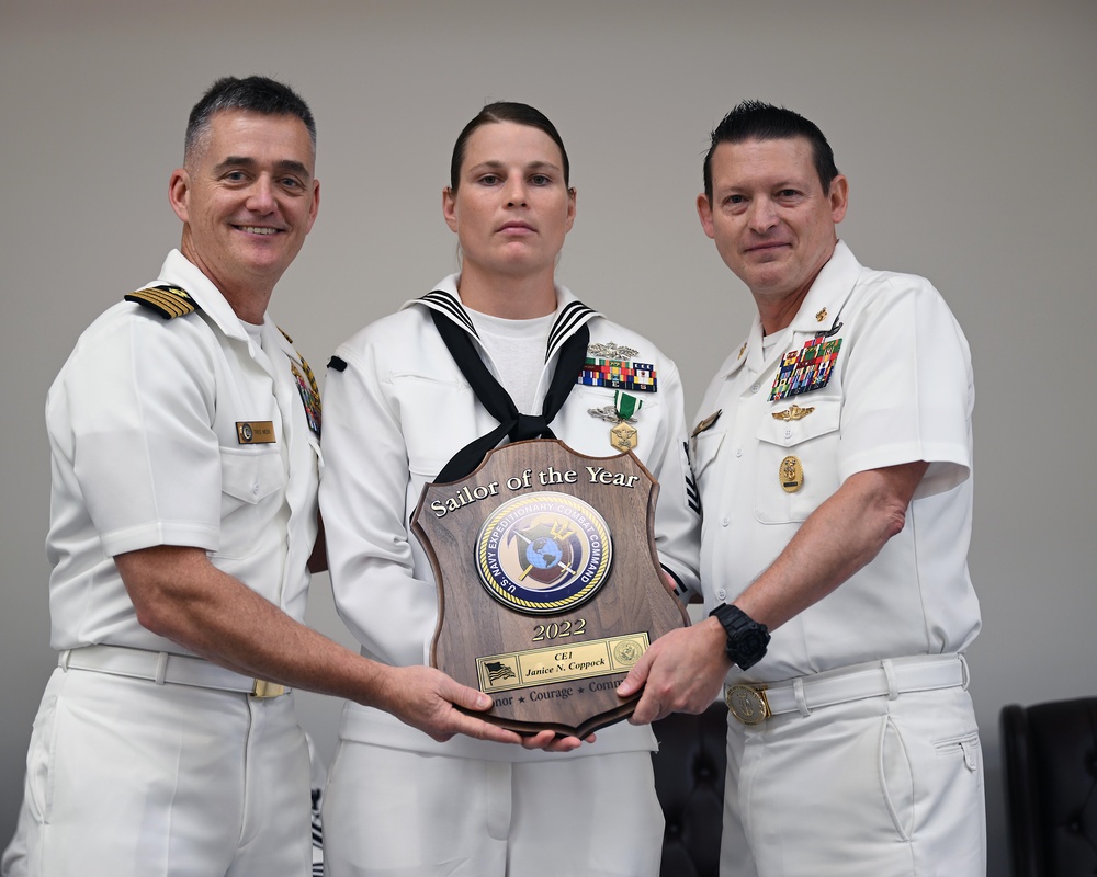 Navy Expeditionary Combat Command Selects Top Sailor