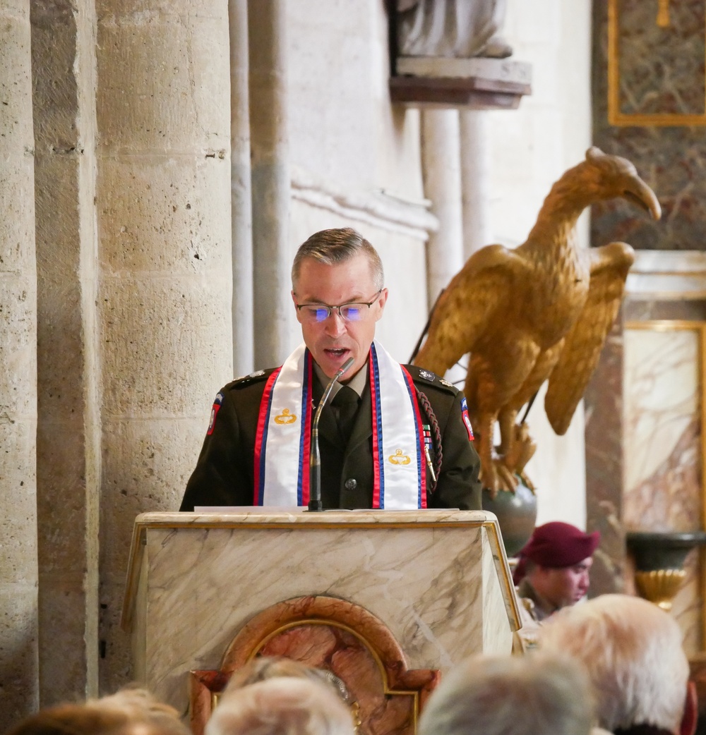 82nd Airborne Division participates in combined memorial service during D-Day 79