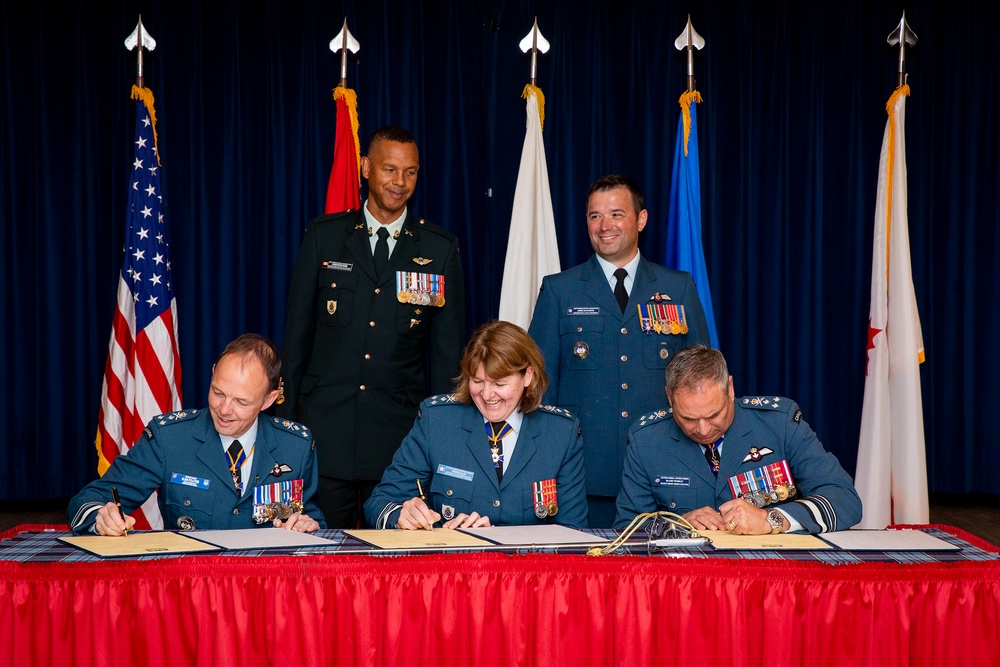 Canadian Element NORAD Change of Command Ceremony