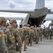 1-509th and 3-509th Infantry Regiments jump together celebrating Geronimo unit lineage