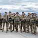 1-509th and 3-509th Infantry Regiments jump together celebrating Geronimo unit lineage