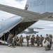 1-509th and 3-509th Infantry Regiments jump together celebrating Geronimo unit lineage