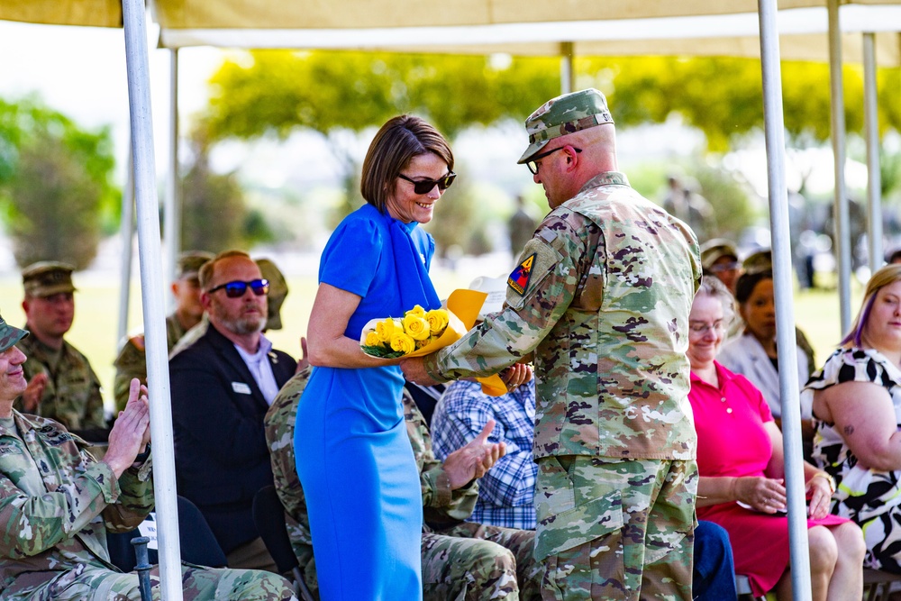 1st Armored Division welcomes new command sergeant major