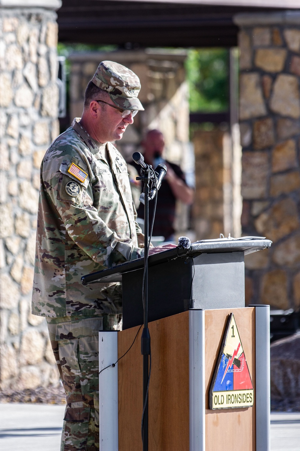 1st Armored Division welcomes new command sergeant major