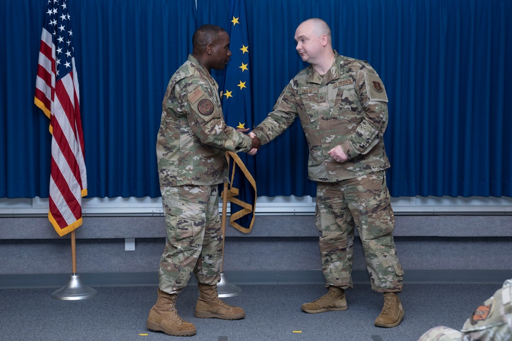 ANG CCM Williams visits the 176th Wing