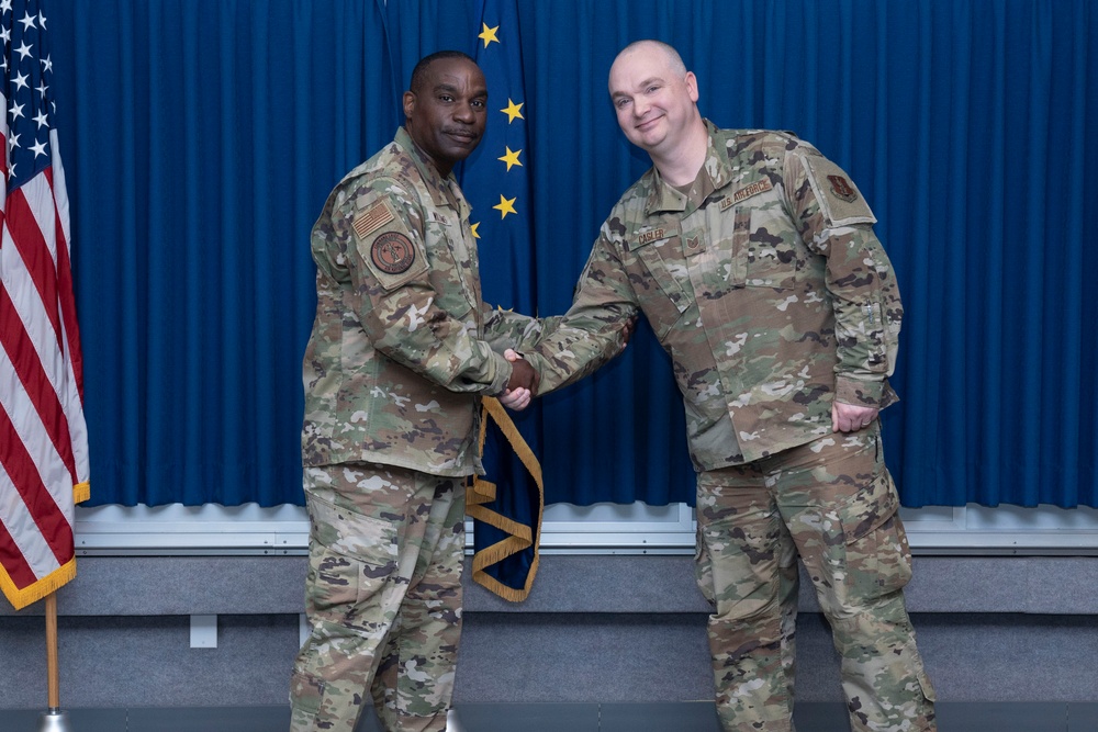 ANG CCM Williams visits the 176th Wing