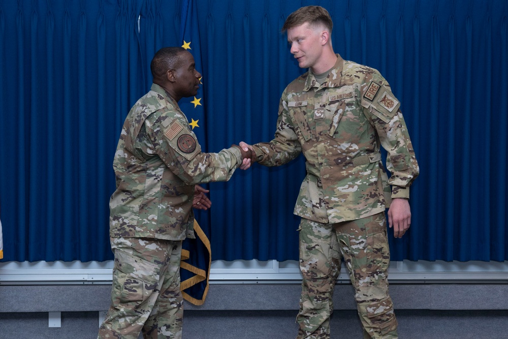 ANG CCM Williams visits the 176th Wing