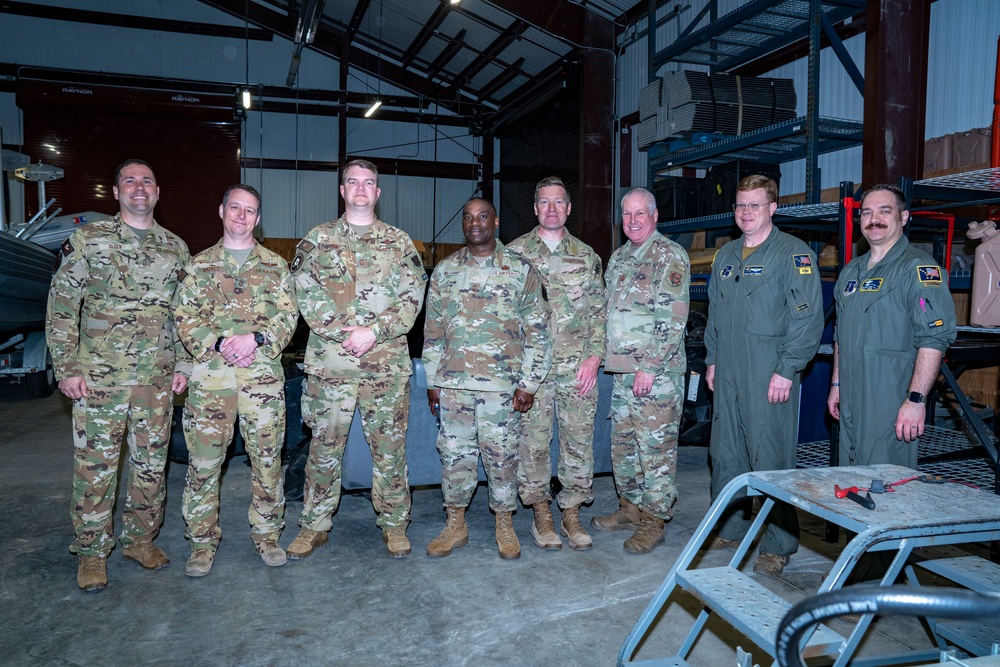 ANG CCM Williams visits the 176th Wing