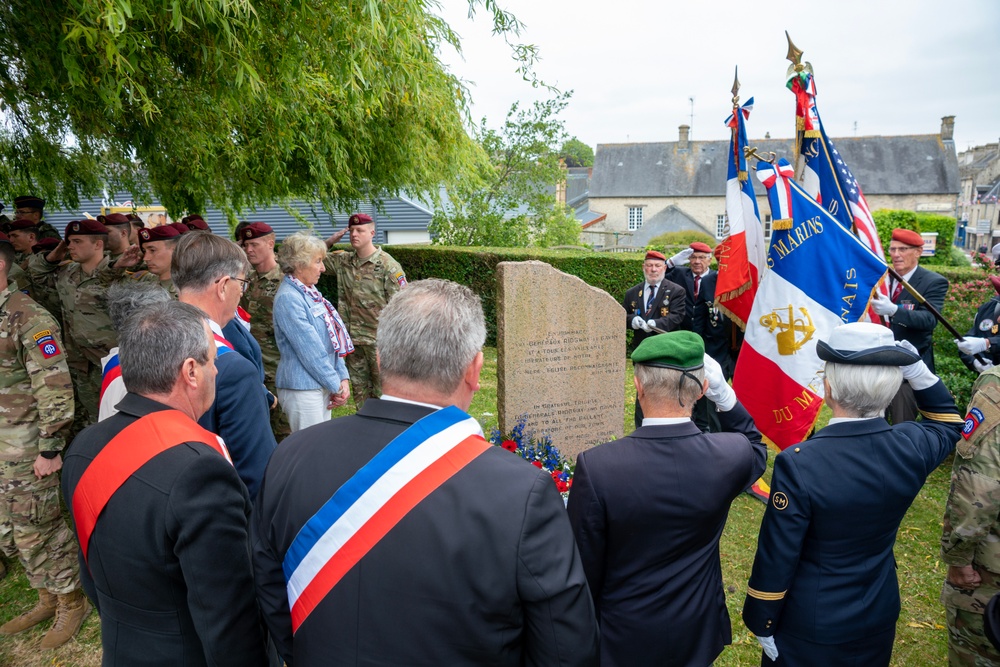 82nd Airborne Division Supports D-Day 79 Ceremony