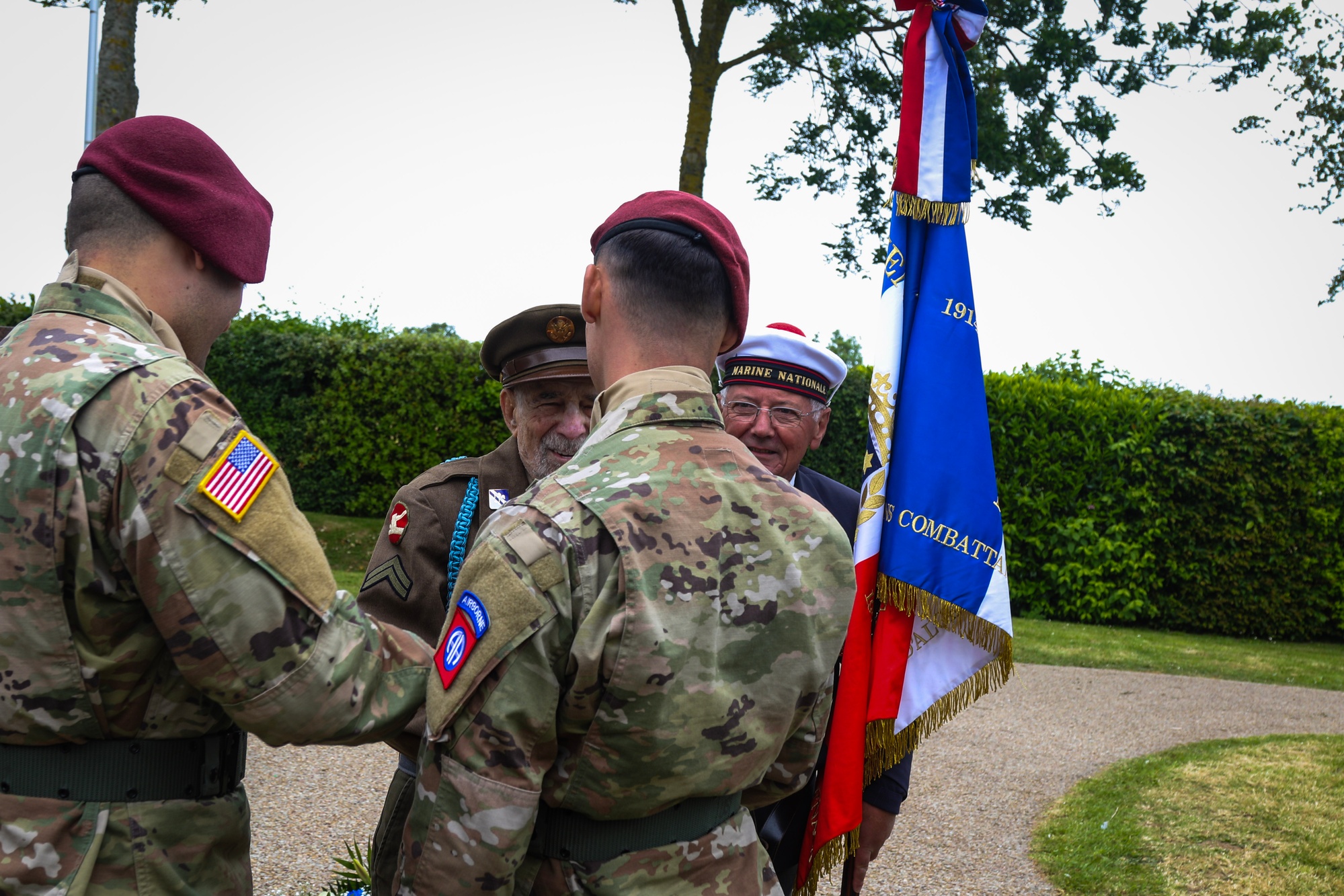 US Army Paratroopers With The 507th Parachute Infantry Regiment