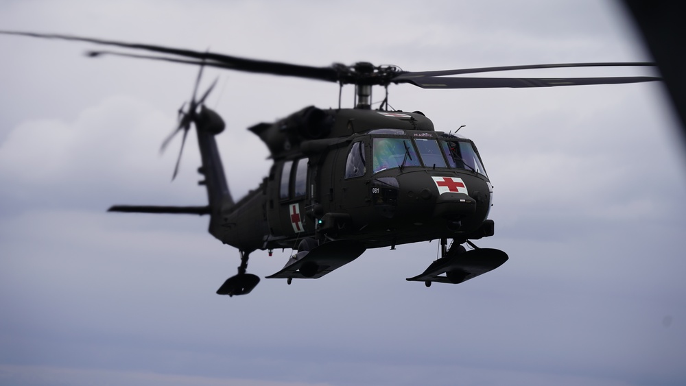 Alaska Army National Guard conducts aviation training near Colony Glacier