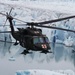 Alaska Army National Guard conducts aviation training near Colony Glacier